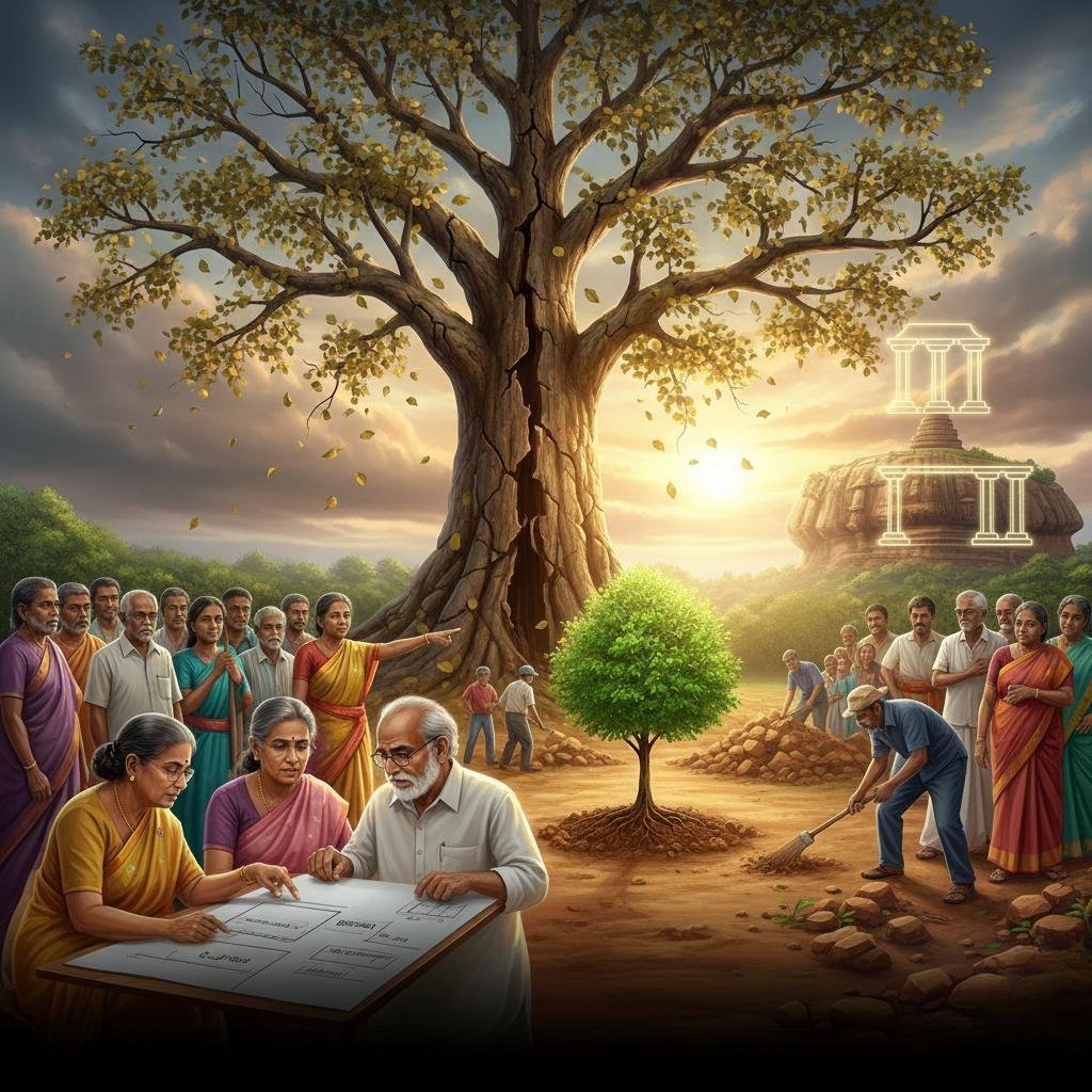 ශ්‍රී ලංකාව වැනි රටකට  නව ආණ්ඩුක්‍රම ව්‍යවස්ථාවක්  අවශ්‍ය වන්නේ ඇයි?