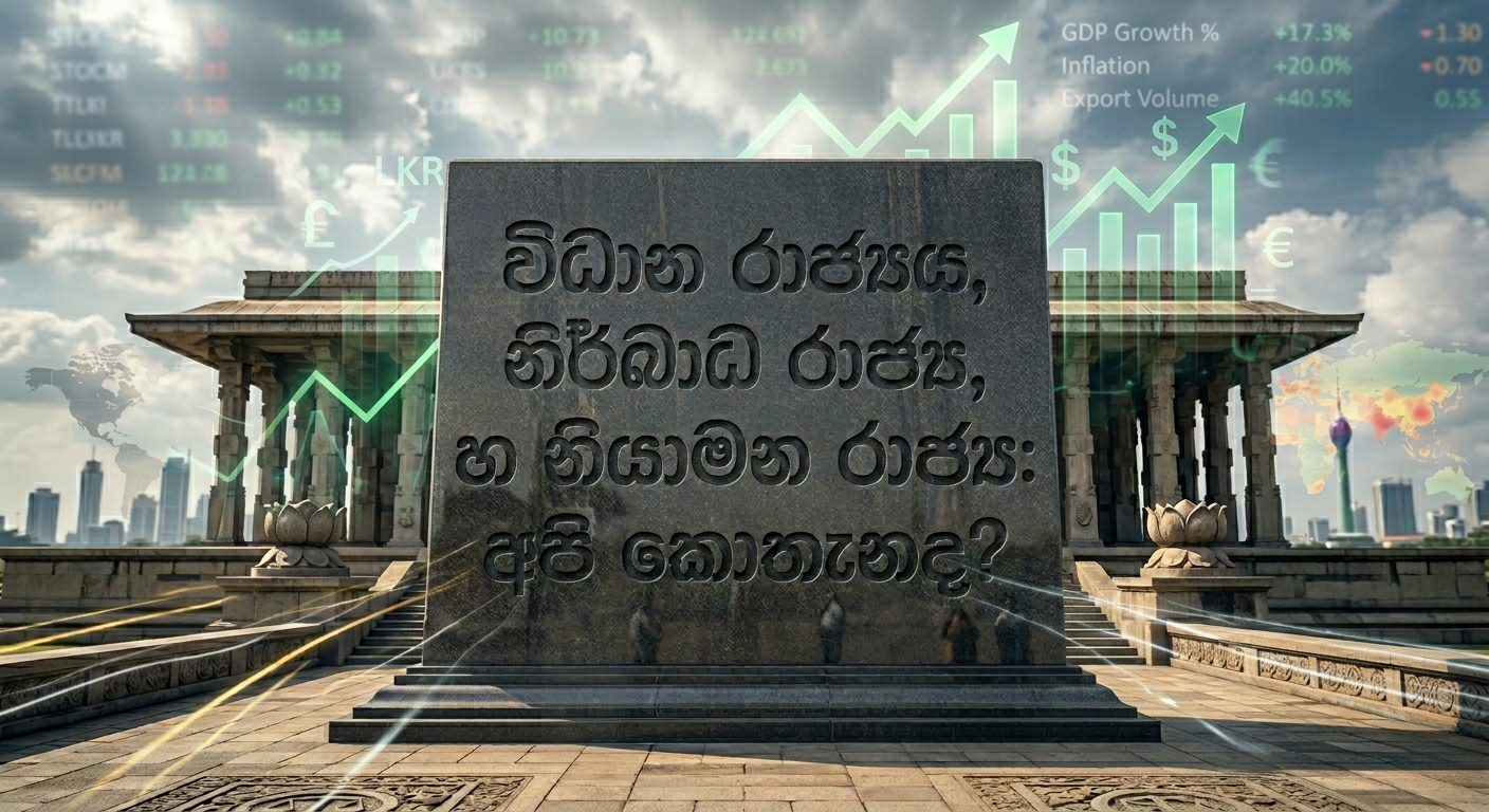 විධාන රාජ්‍යය, නිර්බාධ රාජ්‍ය, සහ නියාමන රාජ්‍යය: අපි කොතැනද?