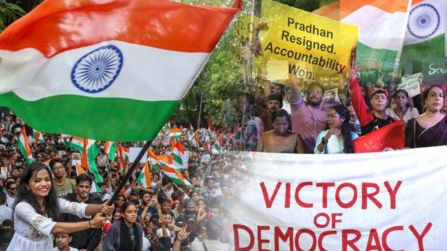 இந்தியாவில் மாணவர்கள் எழுச்சியின் முதல்வெற்றி