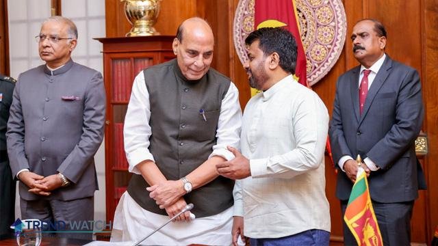 இந்திய பாதுகாப்பு  அமைச்சரின் இலங்கை விஜயம்