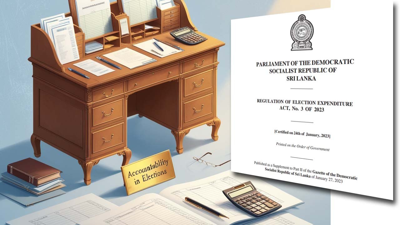 දේශපාලන සිස්ටම් චේන්ජ් ඵක මැතිවරණ වියදම් පනතෙනුත් කළ හැකියි.