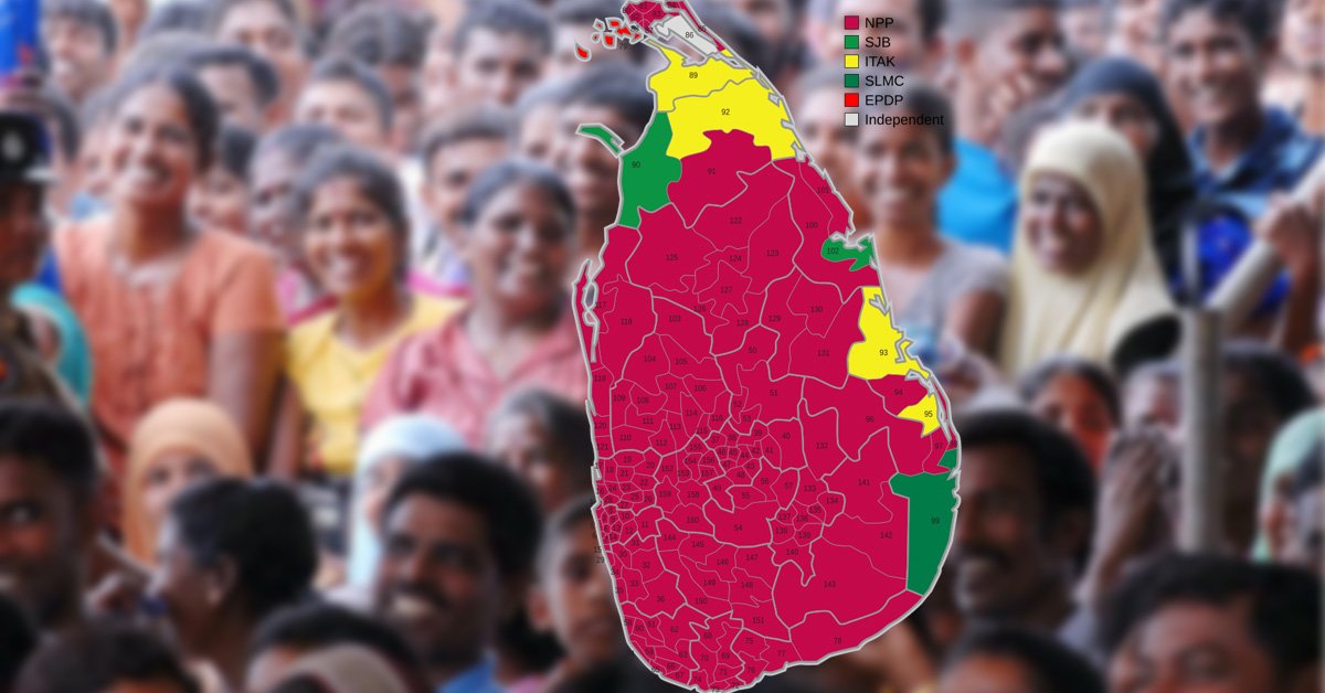பாராளுமன்றத்தேர்தல் -2024; வடக்கு,கிழக்கு சொல்லும் செய்தி என்ன?