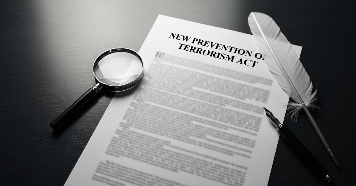 புதிய பயங்கரவாத தடைச்சட்டம் எதற்காக?